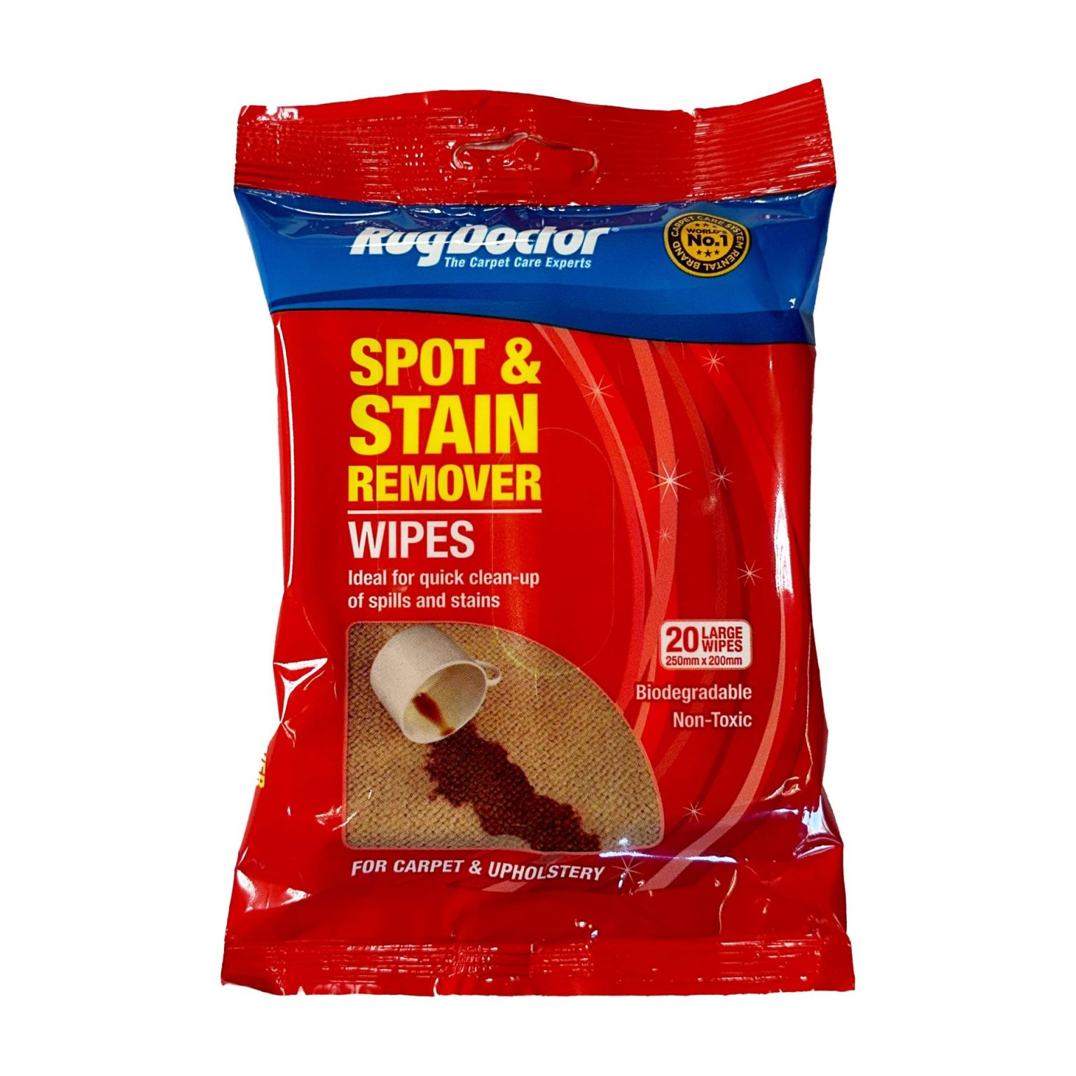 Spot and Stain Remover Wipes Rug Doctor