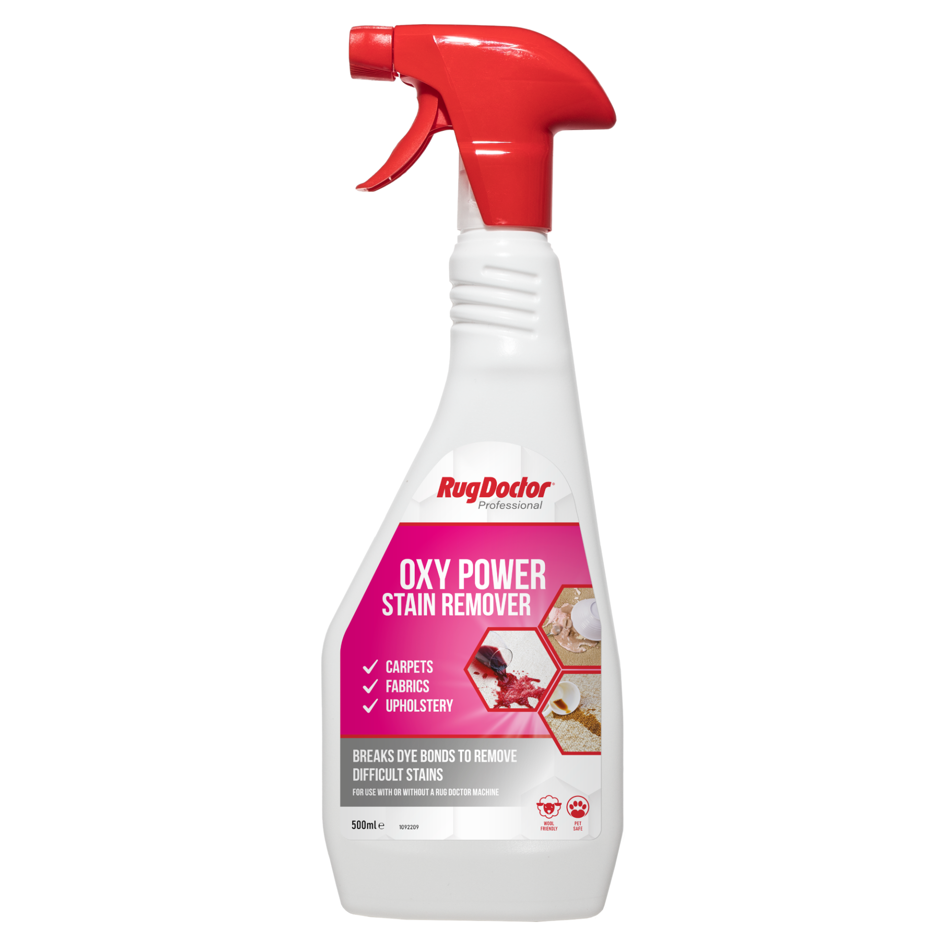 Oxy Power Stain Remover - 500ml - Rug Doctor