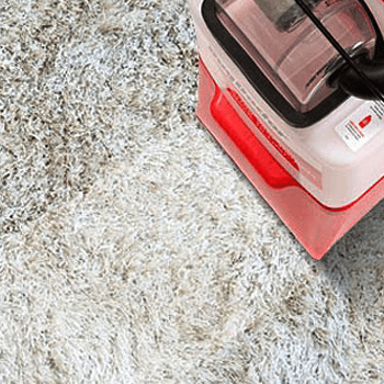 shag pile carpet clean