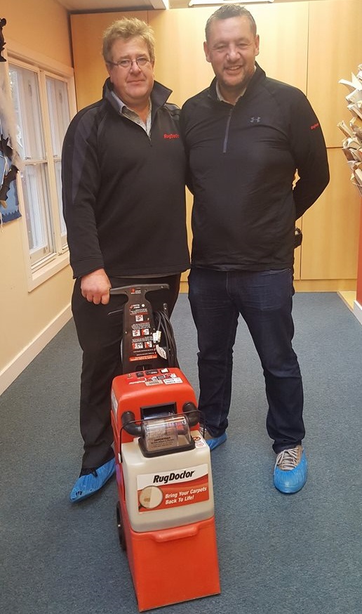 Rug Doctor Lends Local Charity a Helping Hand lee-and-Richard-1 Rug Doctor Lends Local Charity a Helping Hand