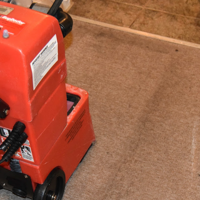 Rug Doctor Makeover and Review Rug Doctor