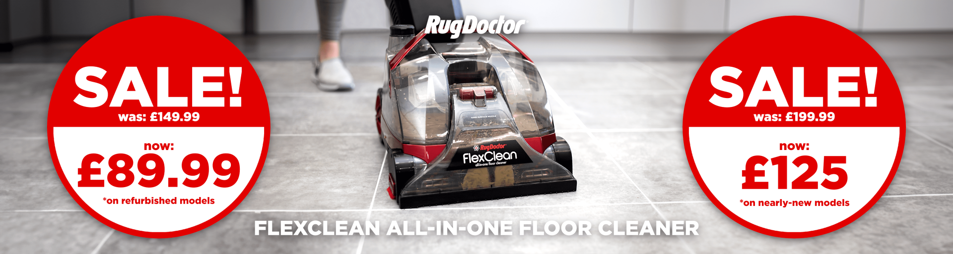 Rug Doctor UK Carpet Cleaner Hire Online and InStore