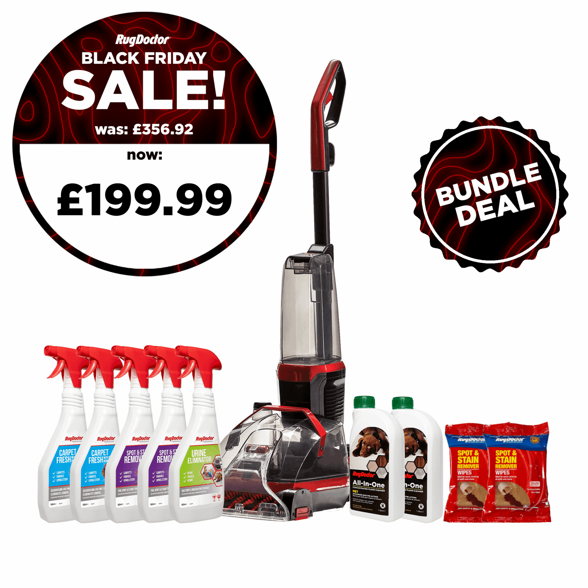 FlexClean All-In-One Pet Odour Remover Bundle