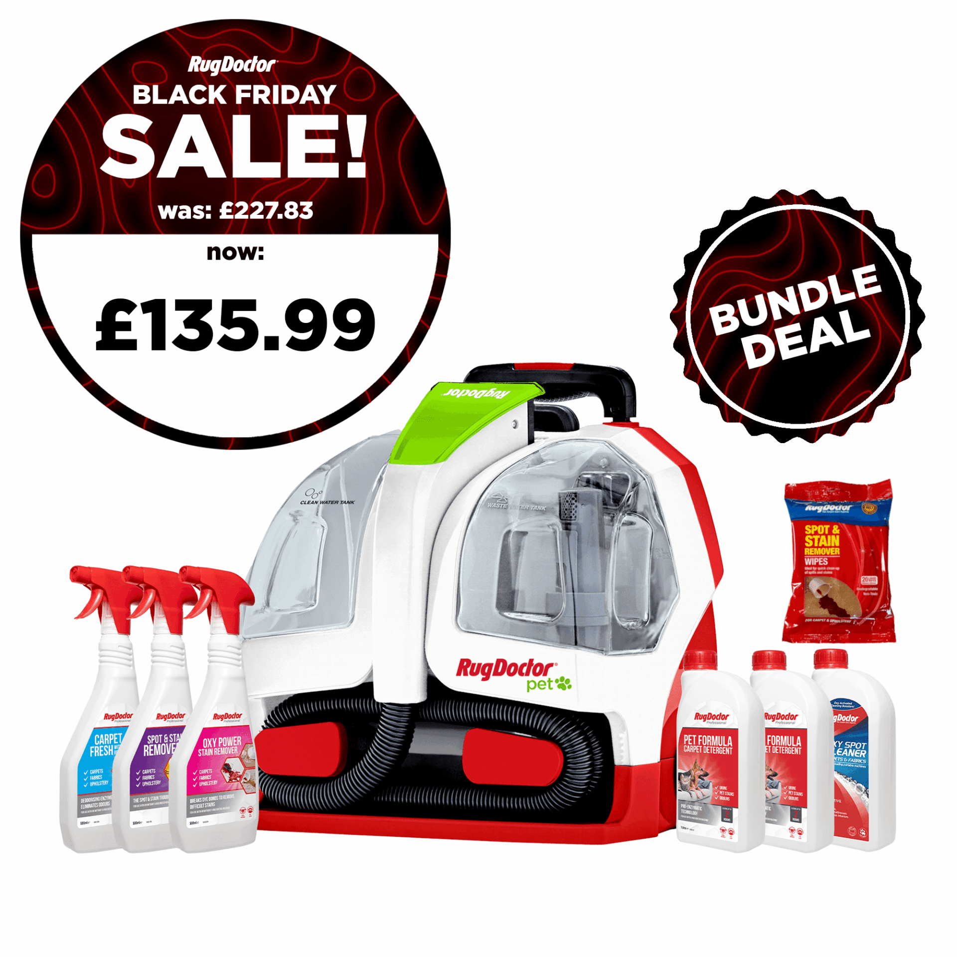 Pet Portable Spot Cleaner Spot & Stain Bundle