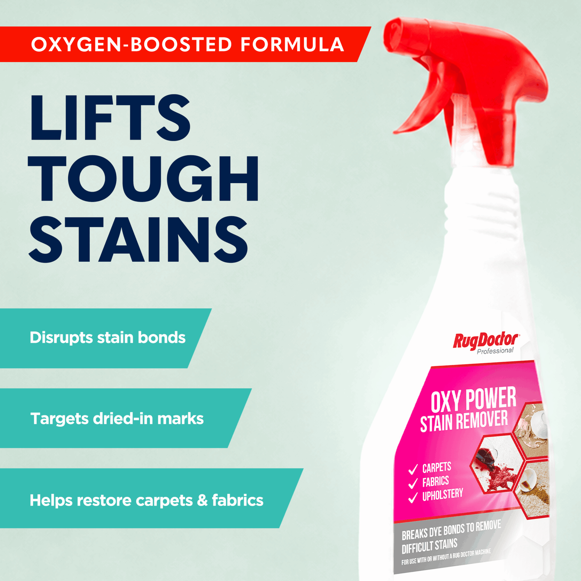 Oxy Power Stain Remover - 500ml - Image 3