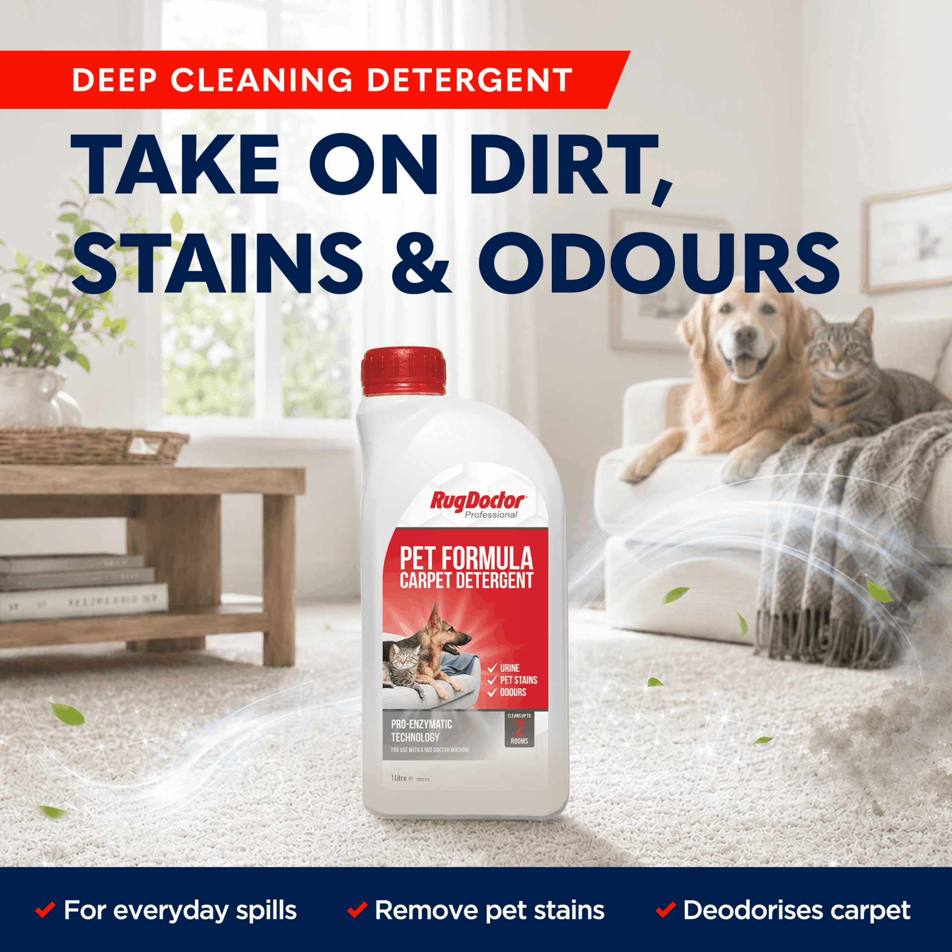 Pet Formula Carpet Detergent - 1ltr - Image 6