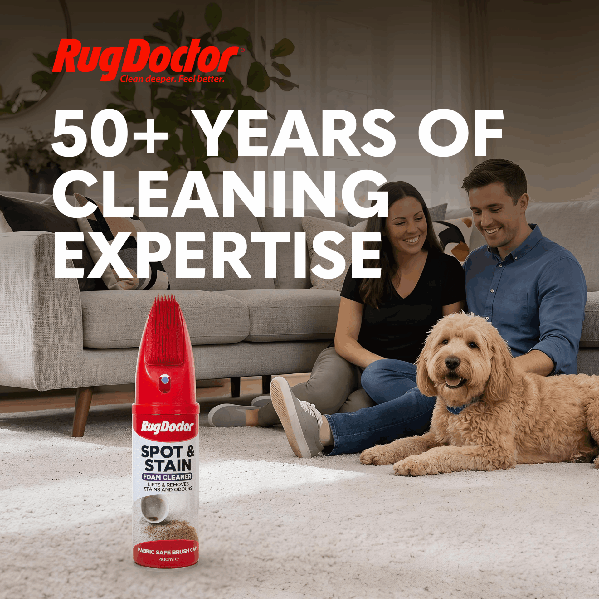 Rug Doctor Spot and Stain Foam Cleaner with Integrated Brush - Image 8